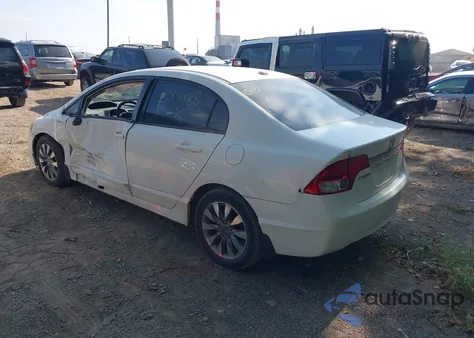 2009 Honda Civic Ex-L from USA, damaged, VIN 19XFA16949E012188